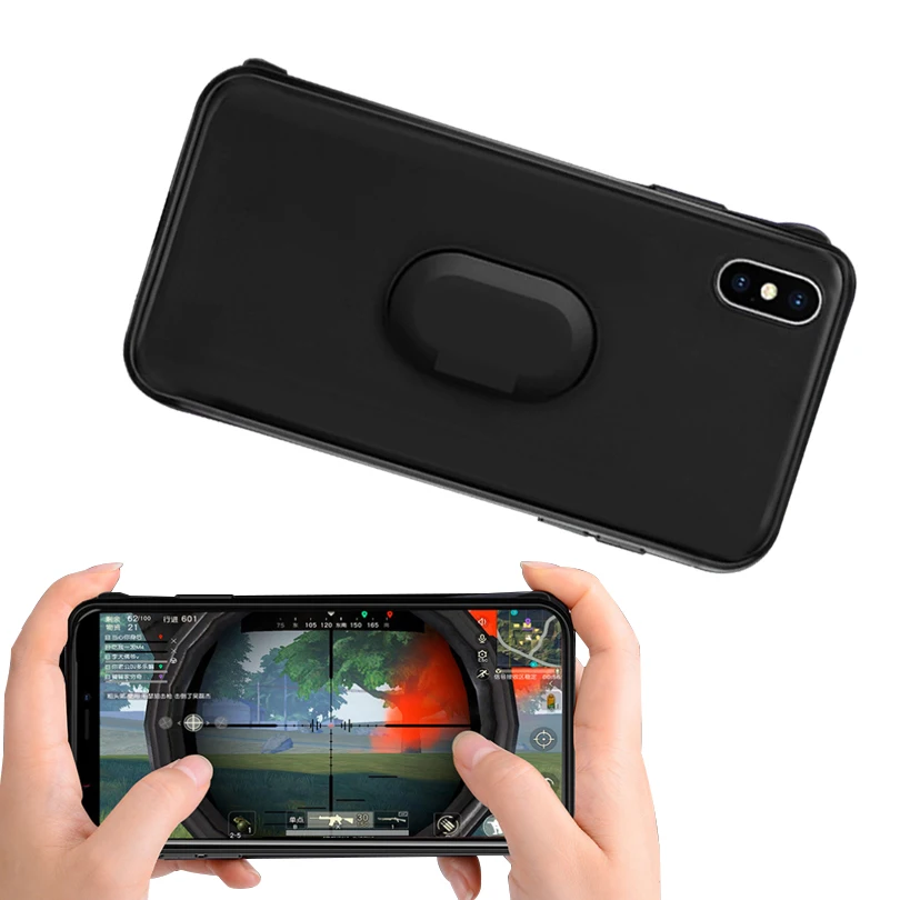 Чехол для мобильного телефона PUBG для iphone 6 6s 7 8 XR XS с игровым триггером контроллер стрельбы чехол для геймпада чехол Pubg геймпад джойстик