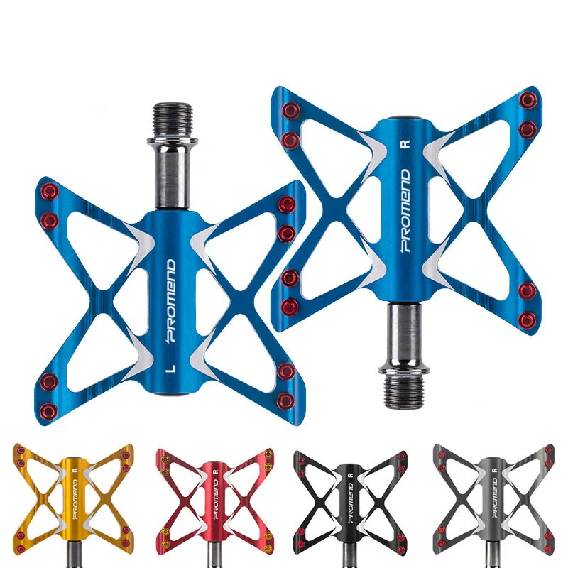 

2020 MTB Road Bike Pedals Bicycle Pedal Cycling Mountain Bike Foot Plat Anti-slip Universal 1 Pair Pedals