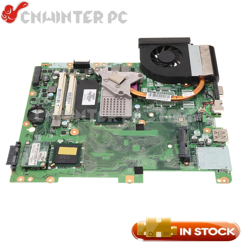 NOKOTION 578702-001 DA00P6MB6D0 для HP Compaq Presario CQ71 материнская плата ноутбука DDR2 процессор без