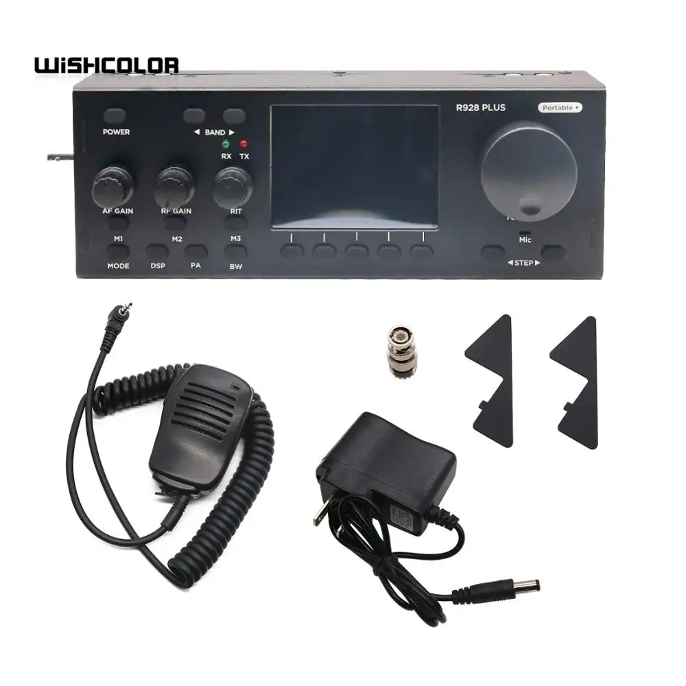 2020 Встроенная батарея RS 928 RTC 10 Вт 1 30 МГц HF QRP Трансивер SDR трансивер AM