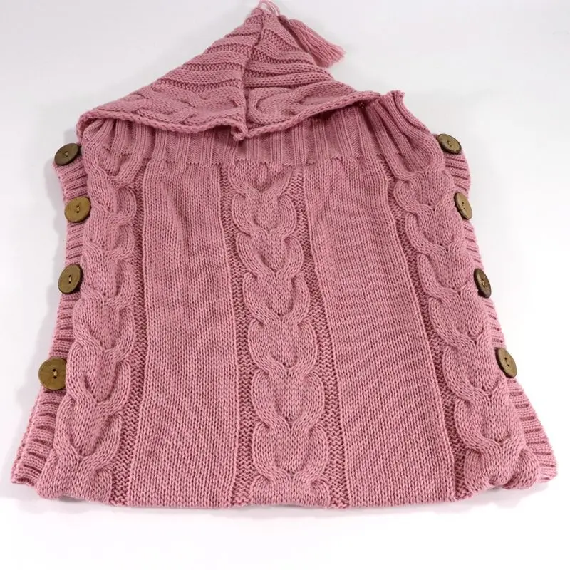 Простыня для новорождённого пеленать одеяло Дети Малыш вязать Спальный Мешок