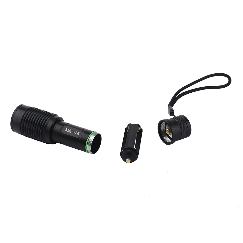 

Skywolfeye S20 Quality 240-350LM 5 modes LED Flashlight XML-T6 Focus Adjustable Outdoor Camping Led Lighting New Version