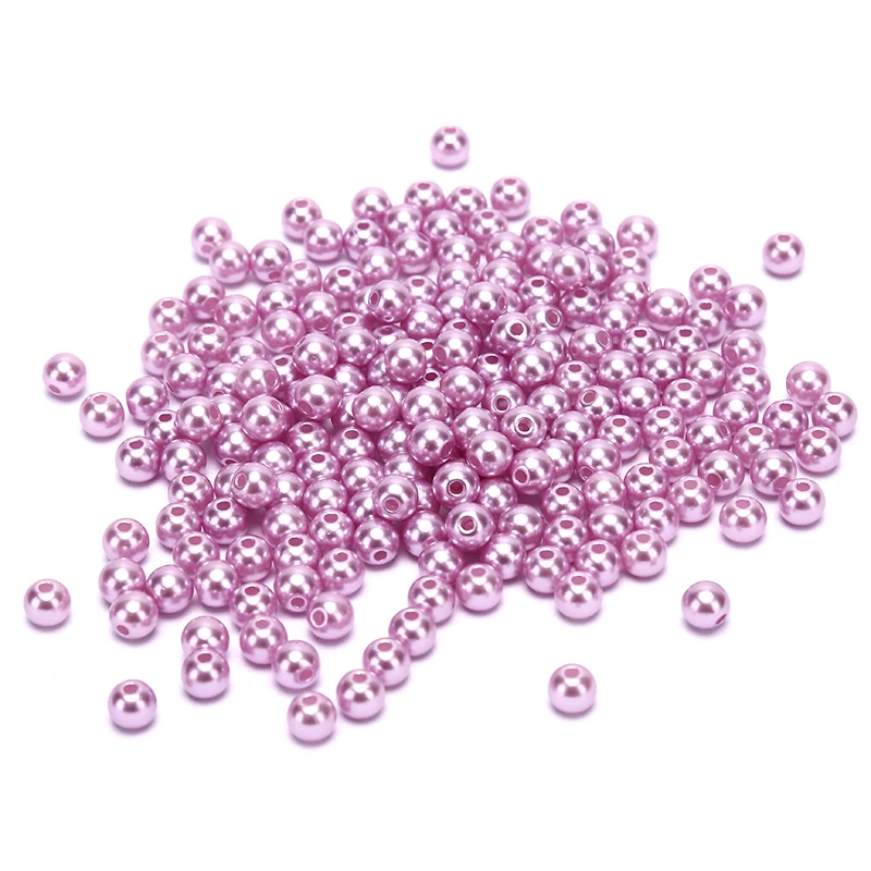 6 мм стеклянные жемчужные бусины Круглый разных цветов Перламутровые Бусины для