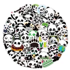 50 шт.компл. Симпатичная Китайская панда ПВХ водонепроницаемая наклейка s Скрапбукинг ноутбук путешествия багаж крутая забавная медведь животные граффити наклейка