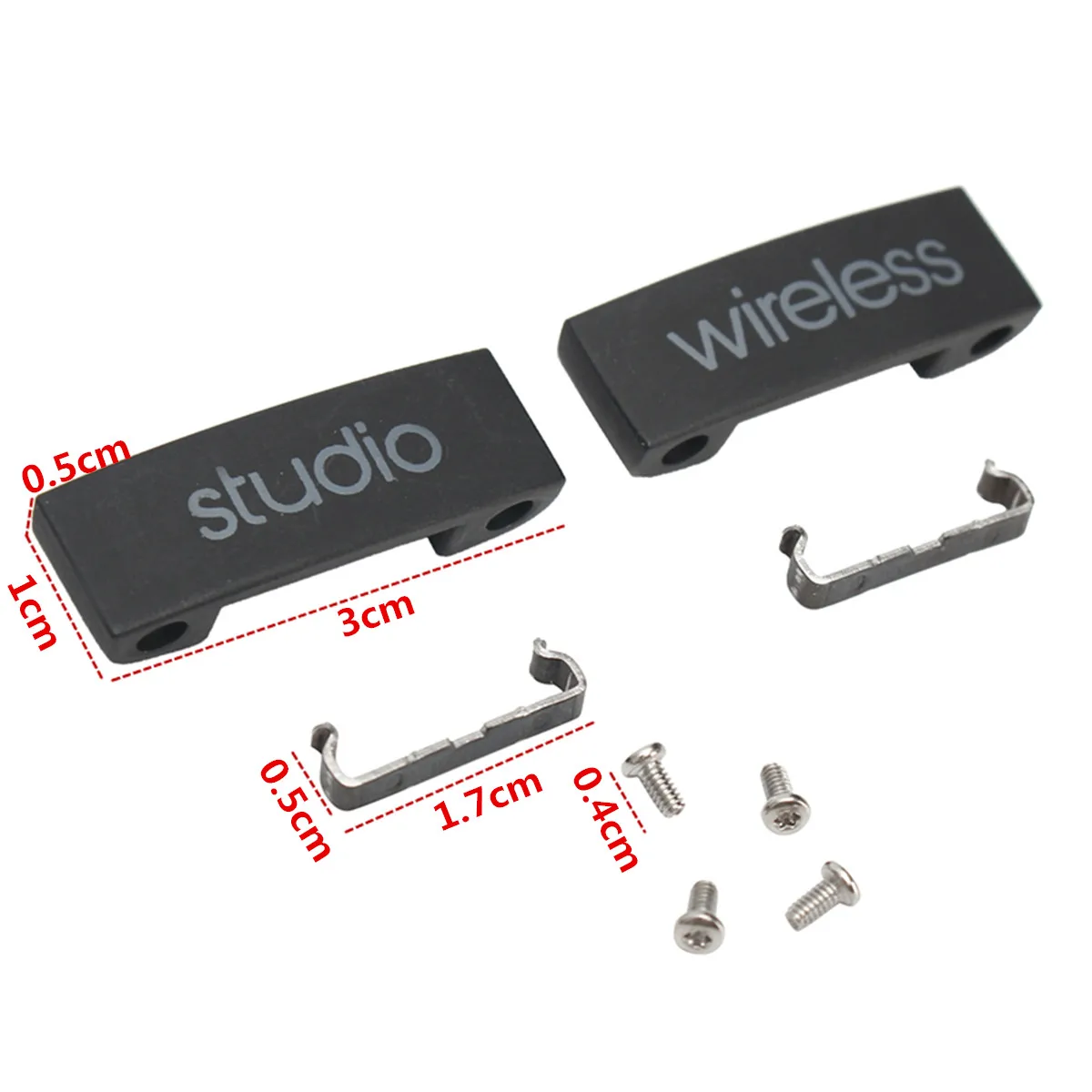 Новая запасная металлическая застежка с логотипом железный лист соединитель