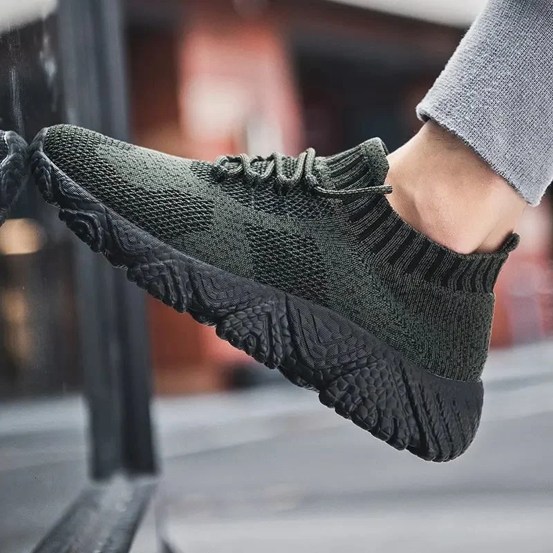 

2021 New Popcorn Sole Socks Shoes Flying Knitting Couple Shoes Ultra Light Men And Women Shoes Running Shoes