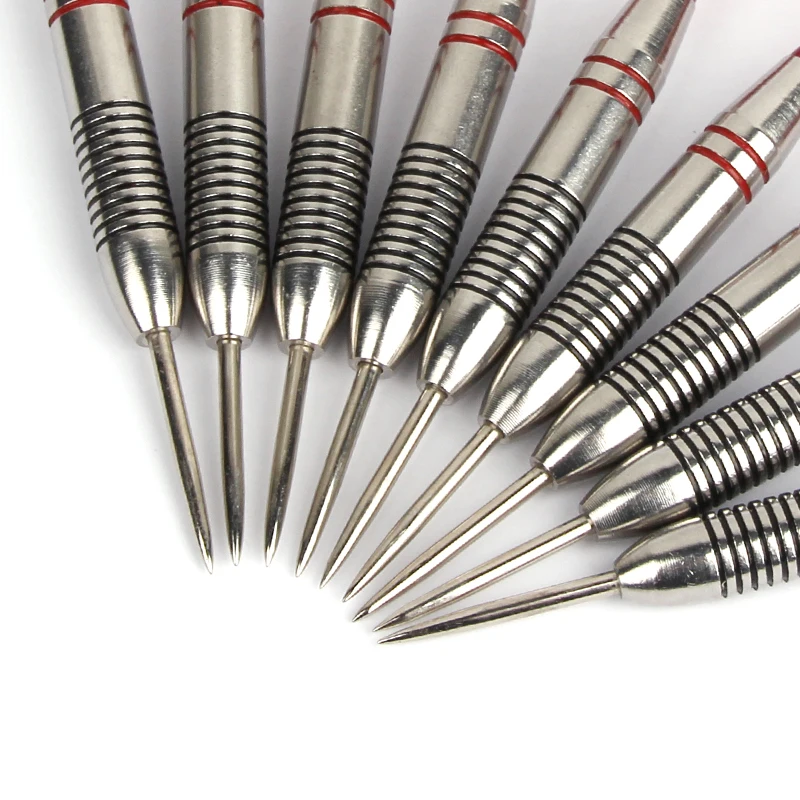 

9 PCS/set 24g Stainless Professional Steel Tipped Darts Aluminum Shafts Exquisite Flights Pop for Electronic Darts Boards