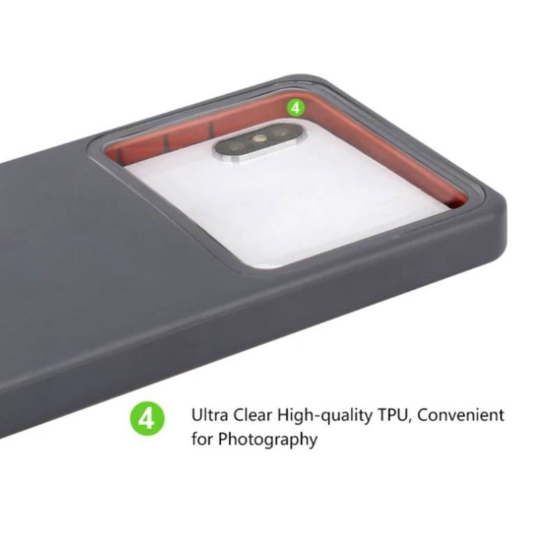 

Touching Screen Mobile Phone Waterproof Case Anti-drop Sealed Bumper Case 1XCB