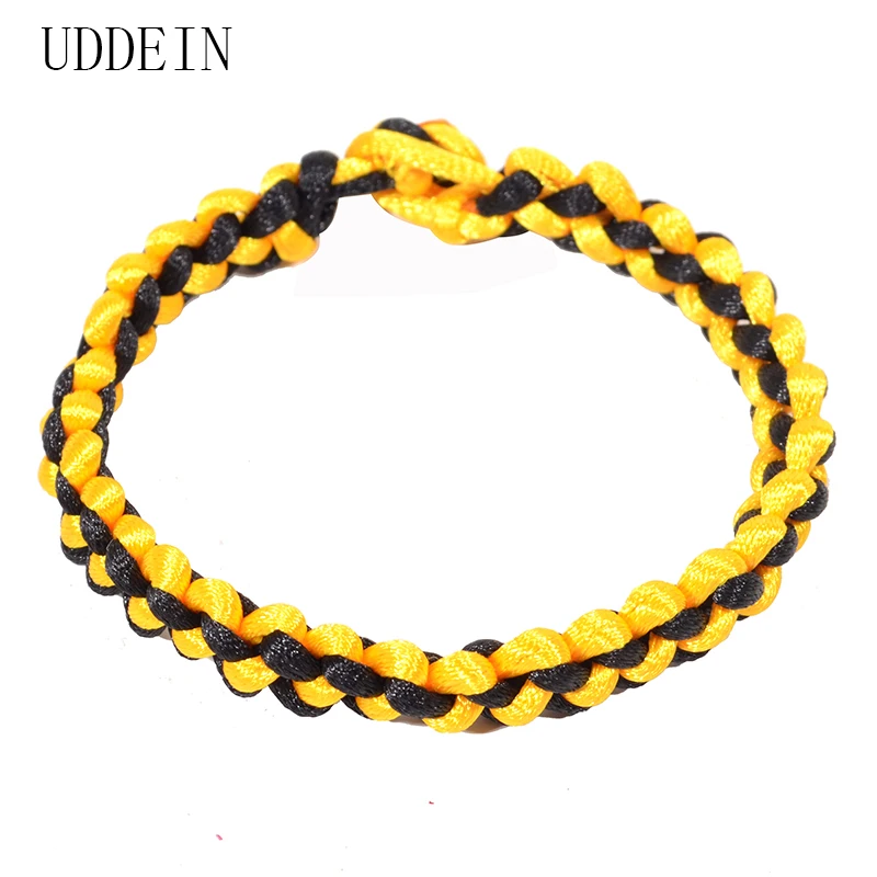 UDDEIN ручная работа Плетеные Подвески искусственная нить браслеты браслет