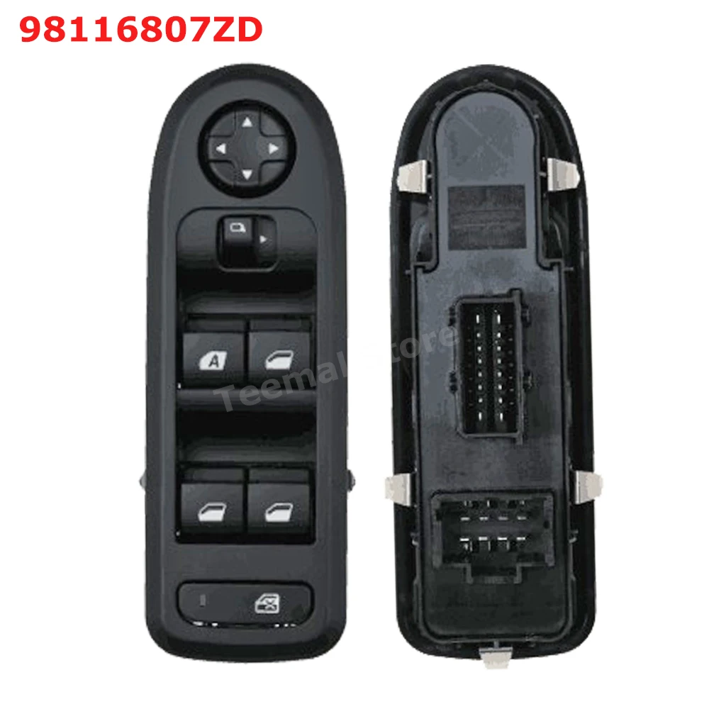 

Мощность стеклоподъемник главный выключатель OEM 98116807ZD для Citroen C4 авто части
