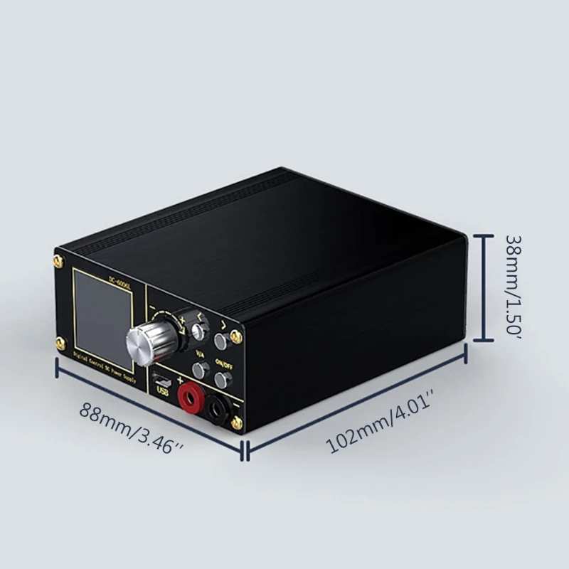 

PD/DC/USB Digital Adjustable Programmable CC CV Power Supply Step-down Output 0-60V 0-350W PD80W with Computer Control