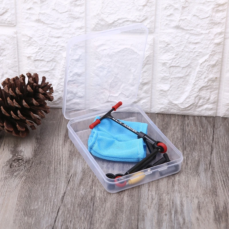 Мини скутер для пальца игрушка пальцевая скейтборды реалистичный набор скутера