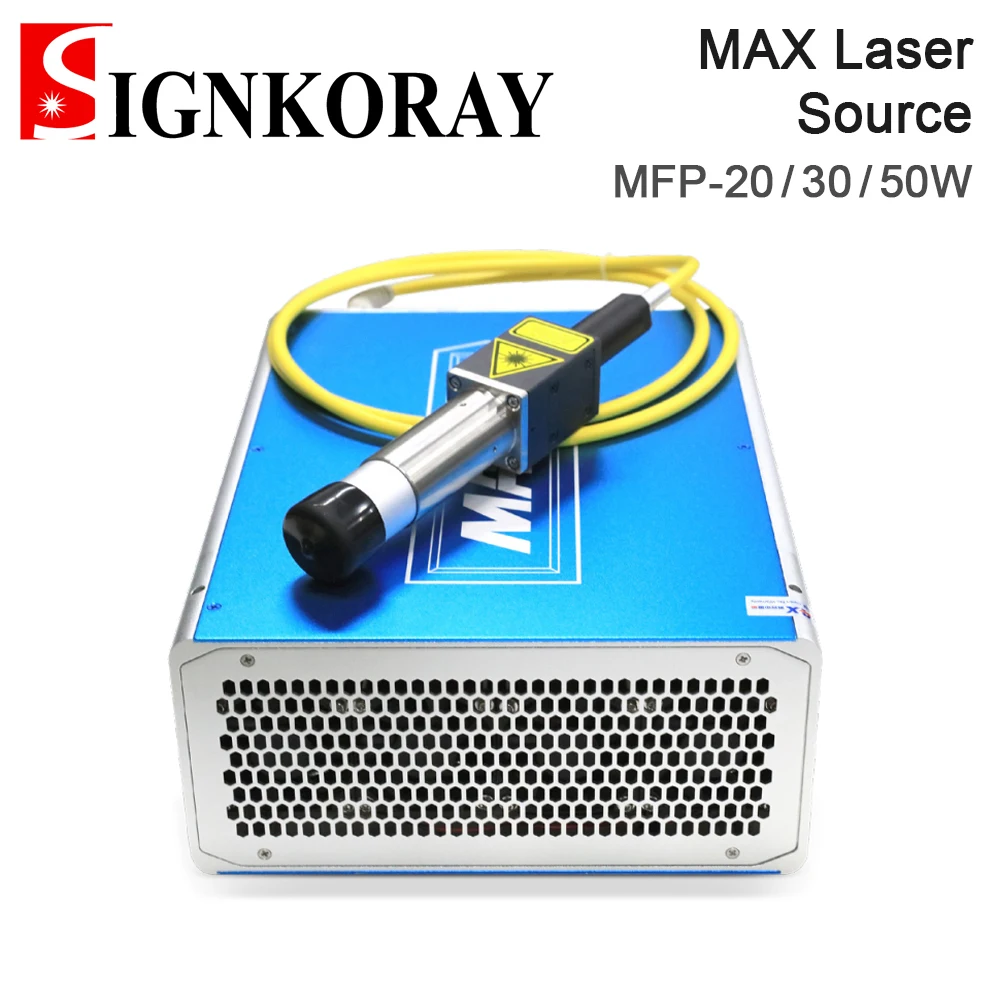 

Импульсный оптоволоконный лазерный источник SignKoray MAX 20 Вт-50 Вт, 1064 нм, высококачественный лазерный модуль для лазерной маркировочной машины ...