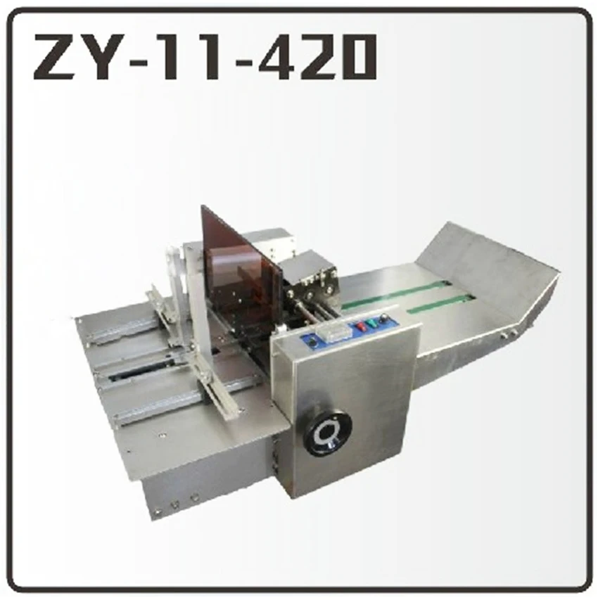 

1PC ZY-11-420 Pneumatic hot stamping machine Leather embossing LOGO Branding machine 220V Code printing machine