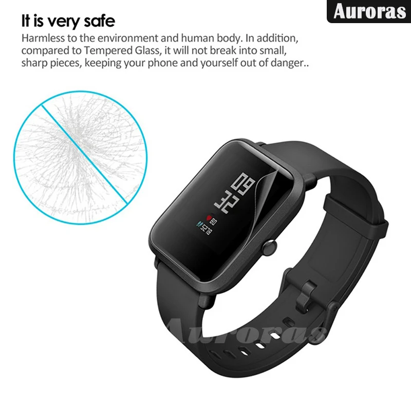 Защитная пленка для смарт-часов Amazfit Bip Lite 2 шт. | Мобильные телефоны и аксессуары