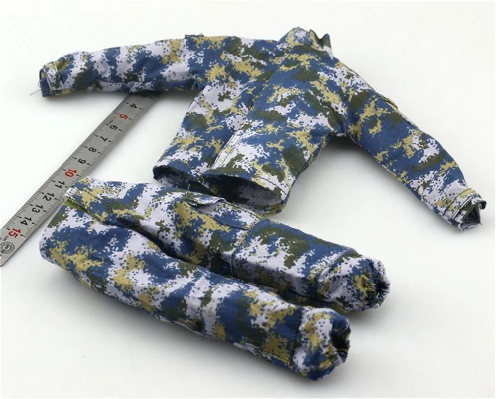 

Лидер продаж, модель военной камуфляжной боевой униформы с изображением морской пехоты 1/6, модель брюк Для 12-дюймового тела