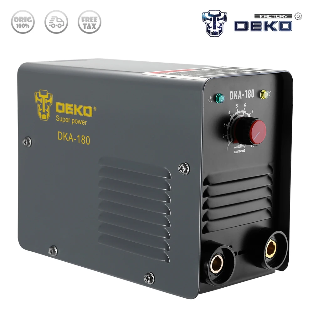 Инверторная дуговая электросварочная машина DEKO сварочный аппарат для сварочных