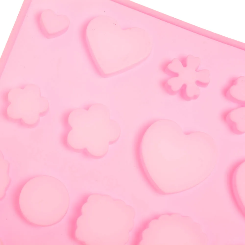 

Heart Mold Silicone Ice Cube Tray Diy Chocolate Fondant Mould 3d Pastry Jelly Cookies Baking Cake Decoration Tools