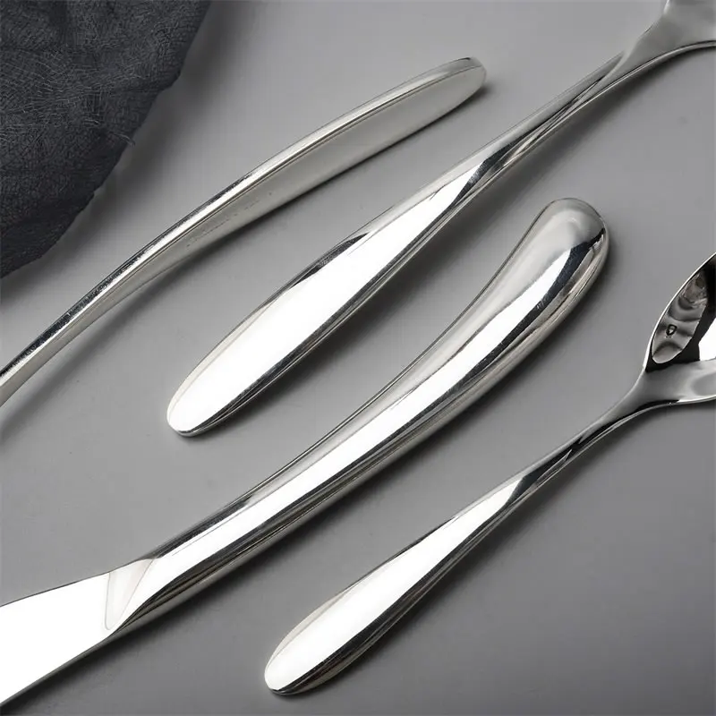 Столовые приборы высокого качества 304 столовый набор из нержавеющей стали нож