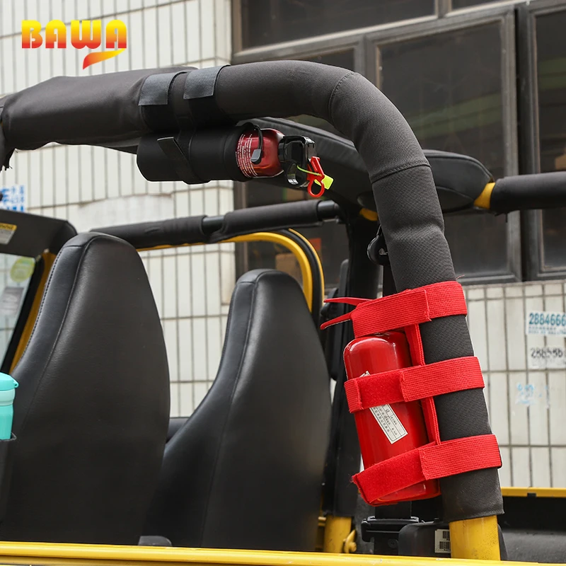 Держатель для огнетушителя BAWA регулируемый ремень крепления Jeep Wrangler TJ JK JL 1997 +