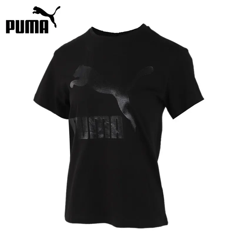 

Original New Arrival PUMA Classics Logo Tee Women's T-shirts short sleeve Sportswear