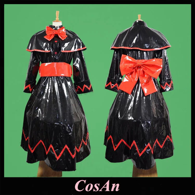 

Игра «Touhou Project» лилиуайт; Карнавальный костюм, высокое качество, цвета: черный, Лакированная кожа форма платье одежда для ролевых игр изгото...