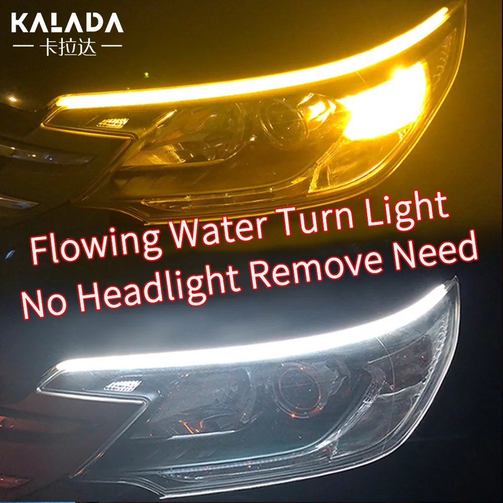 2X ультра-тонкий автомобильный светодиодный светильник с головкой украшение