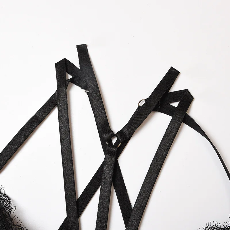 Женское кружевное нижнее белье удобный бюстгальтер без косточек с красивой