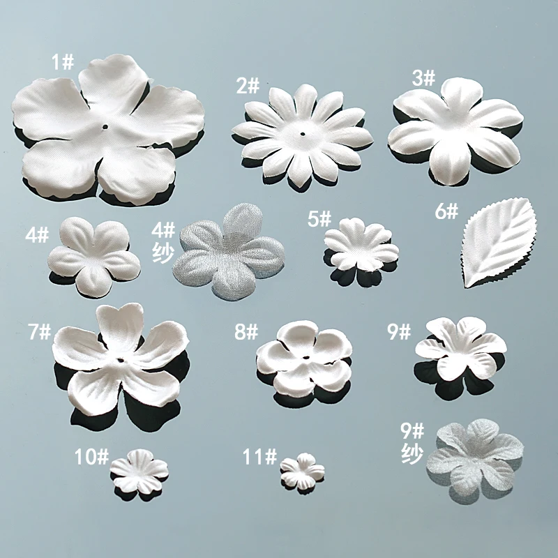 Ручной работы DIY ткань художественные лепестки Цветочные части цветы для