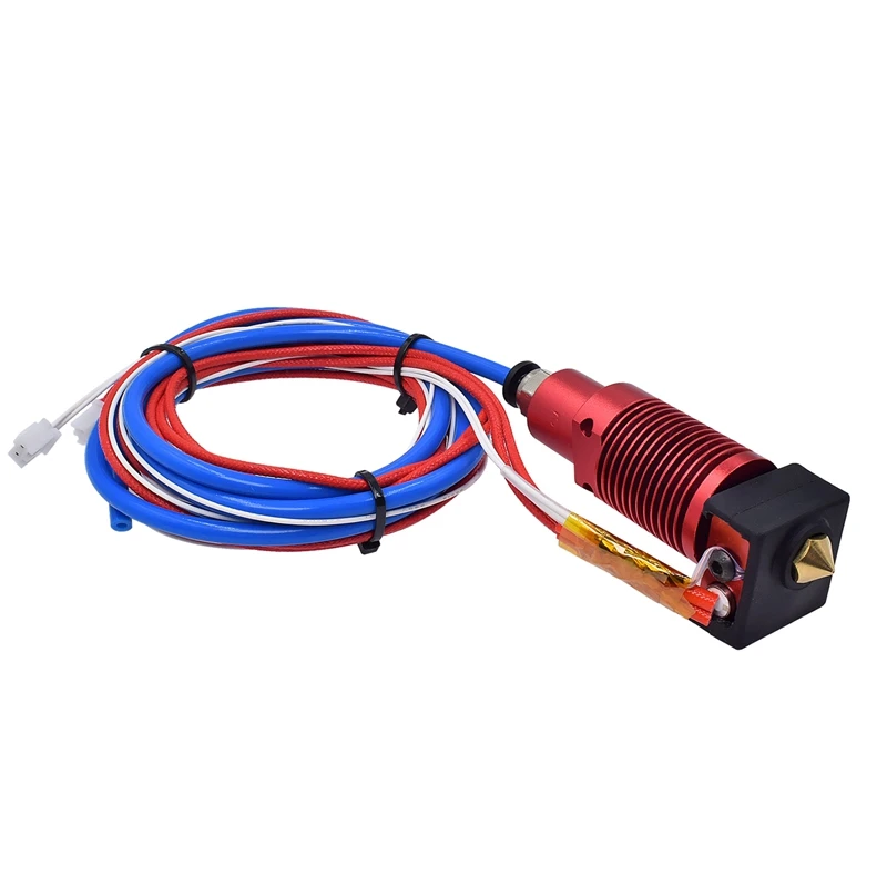 Запчасти для 3D принтера 24 В Собранный экструдер Hotend Kit сопло тепловой блок Creality