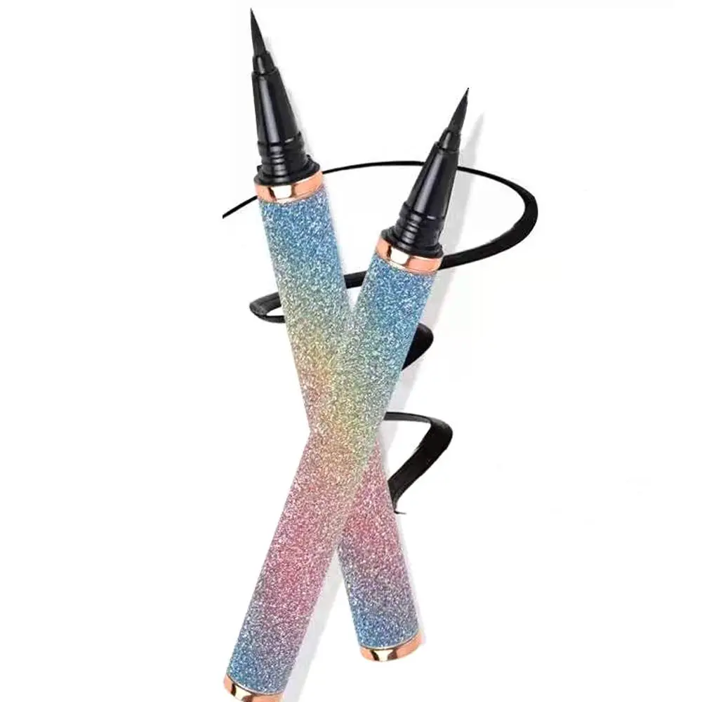 

2 in 1 Waterproof Lash Eyeliner Shiny Starry Sky Makeup Tools Magic Eyeliner Pencil Long Lasting Self Adhesive Eyeliner Pen