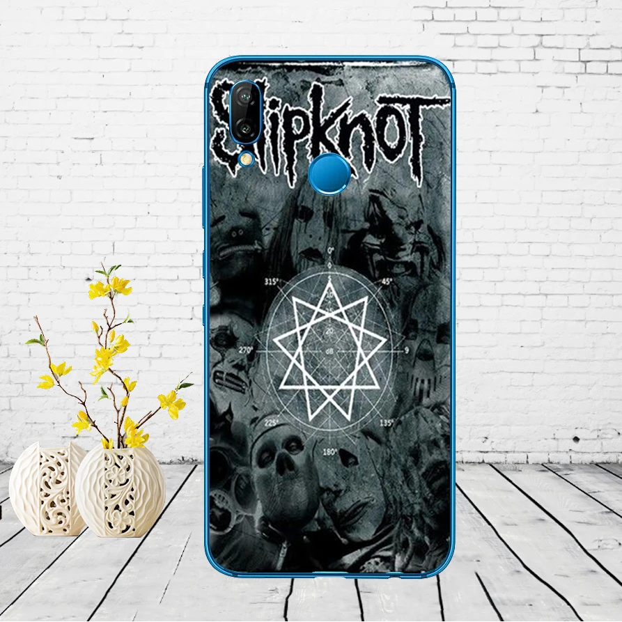 277DD горячая Распродажа Slipknot Rock Мягкий силиконовый чехол для huawei P9 P10 P20 P30 Lite mate 10 20 PRO lite p smart чехол