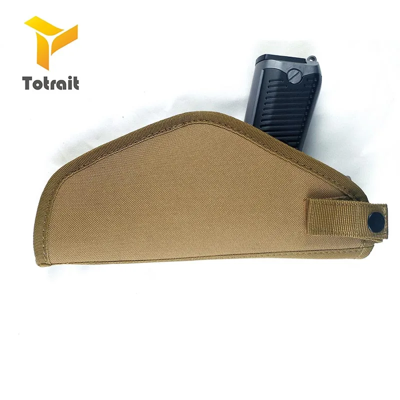 TAN Тактический, компактный/компактный кобура для пистолета, поясной чехол Glock Coldre, сумка для оружия, охотничий аксессуар, Открытый CS поле, невидимый такт - Цвет: TAN