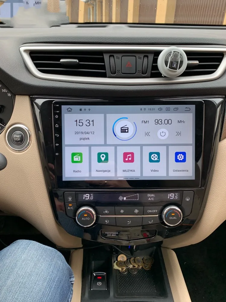 Для смартфона 15 дюймов Автомобильный плеер с GPS-навигацией 128 ГБ Android