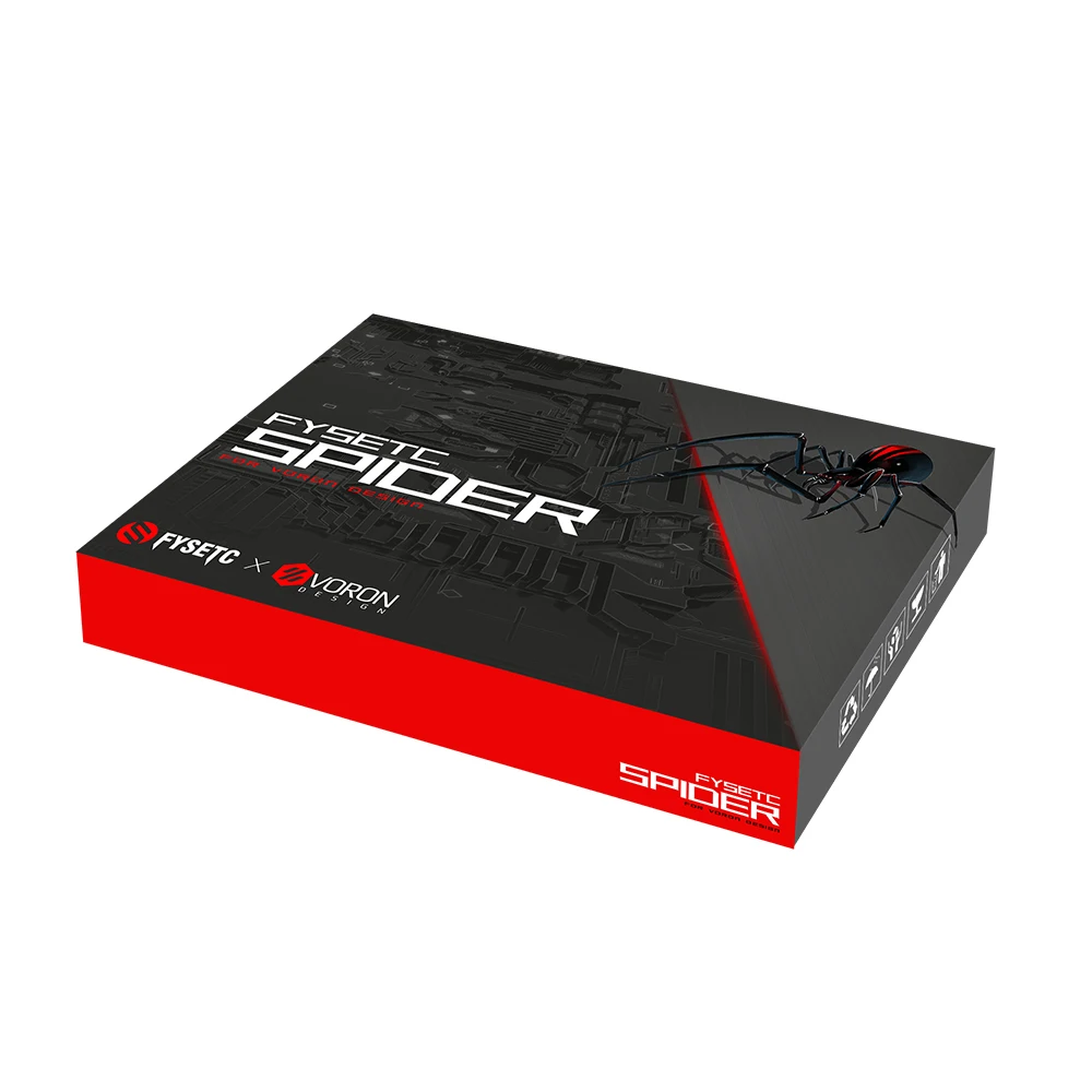 Материнская плата FYSETC Spider V1.1 32-битная контроллера TMC2209 деталь 3D-принтера VS Octopus