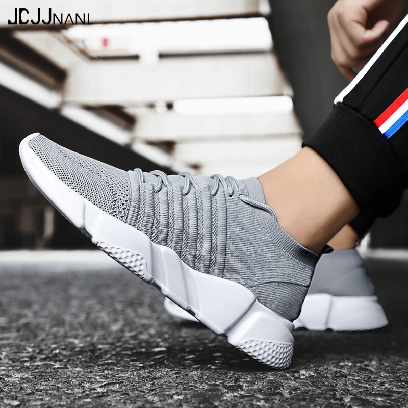 Мужская обувь для бега дышащие мужские носки кроссовки уличная спортивная супер