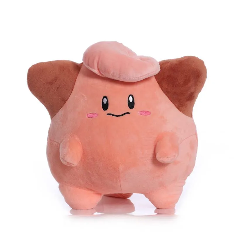

Big Size 27cm TAKARA TOMY Pokemon Cleffa Plush Toys Cleffa Soft Stuffed Animals Toy Doll Birthday Gifts for Children Kids