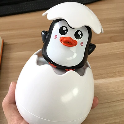 Penguin Sprinkler144 Детская игрушка для ванны на присоске, орбиты, сборная дорожка, горка, водная игра, игрушка для душа для ванной, детская водная игрушка, детский подарок на день рождения, Рождество - Цвет: Penguin Sprinkler144
