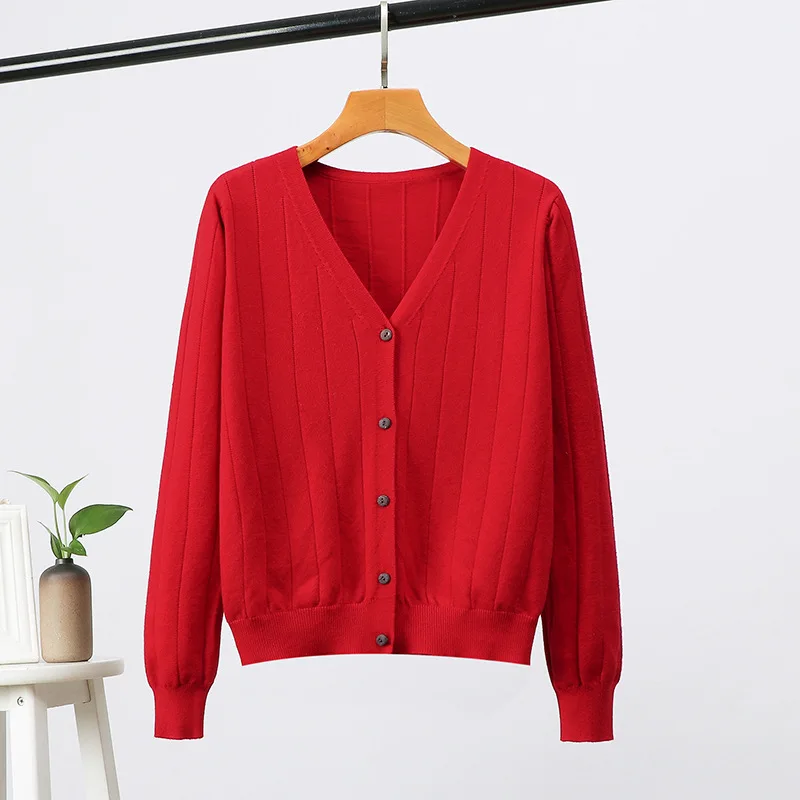 Новый свитер осень зима женский кардиган для девочки вязаный пальто длинный