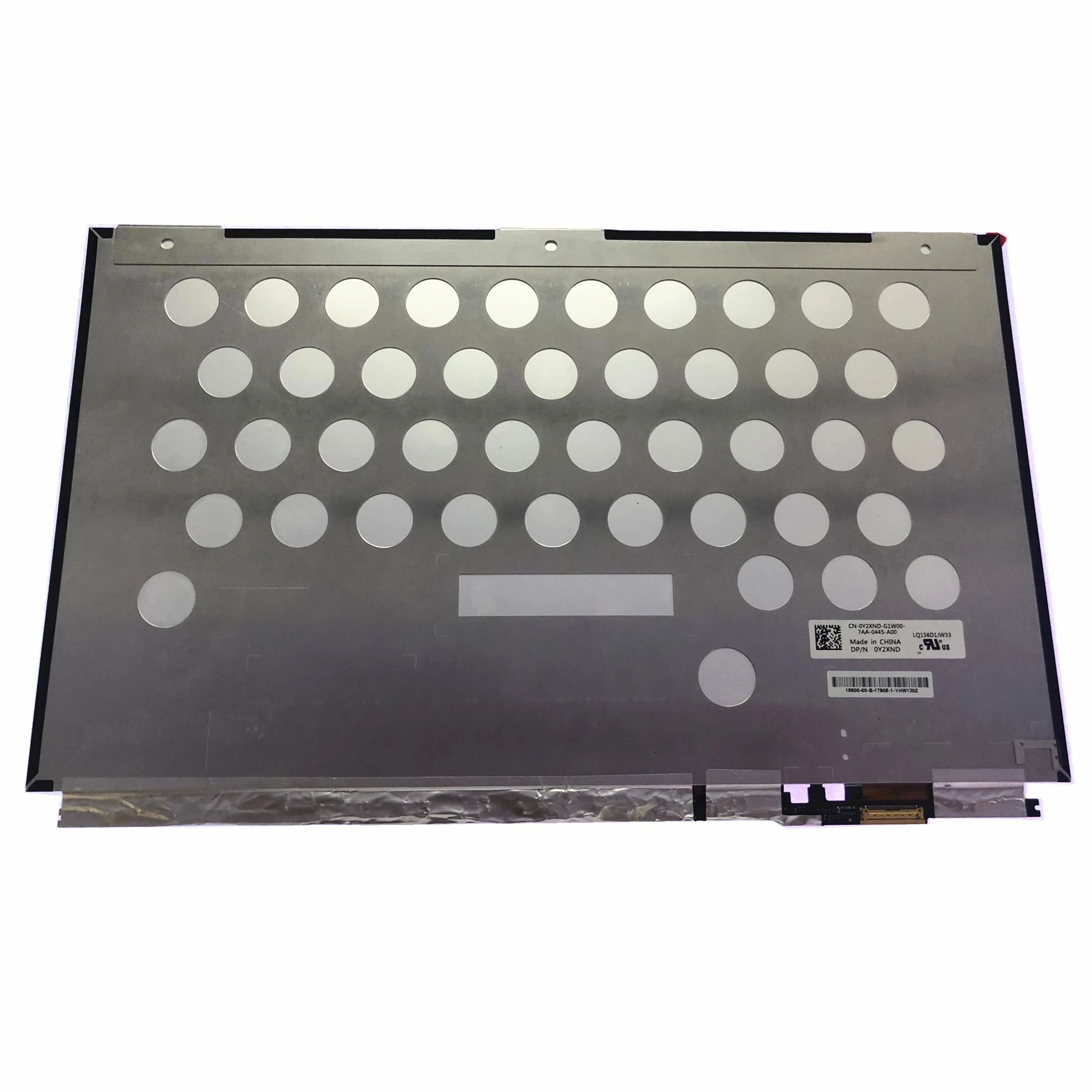 

Бесплатная доставка LQ156D1JW33 15,6 ''UHD 4K панель ЖК-экрана ноутбука 3840*2160 EDP 40 контактов 96% NTSC NP/N: 0Y2XND