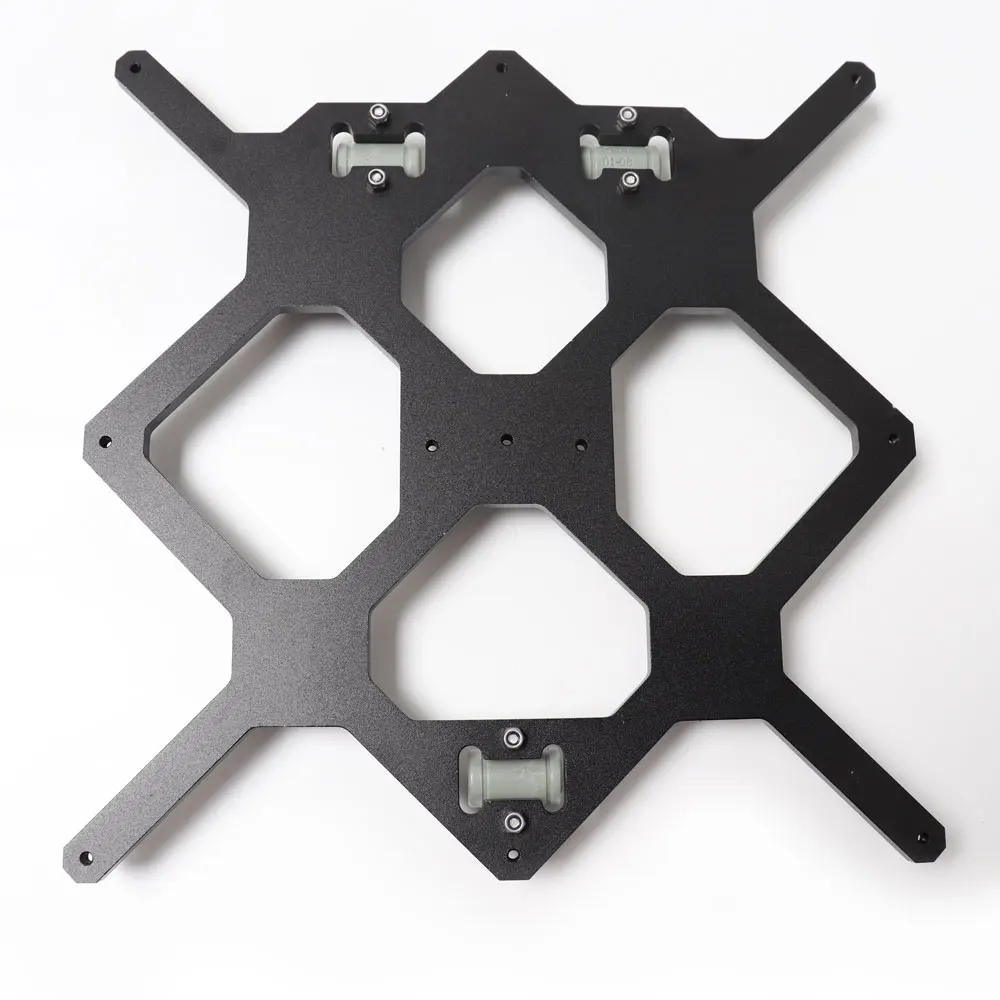 Y каретная пластина черного цвета Reprap Prusa i3 MK3 алюминиевая опорная решетка для DIY 3d