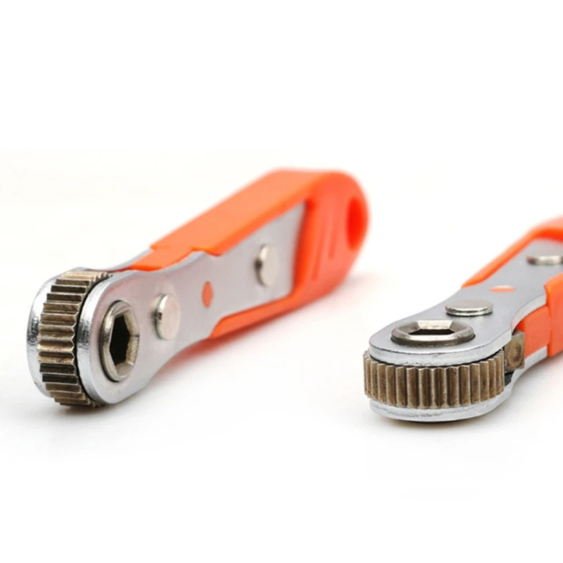 

Mini Magnetic Ratchet Wrench 1/4\"(6.35mm) Hexagon Torx Bidirectional Control 54DC