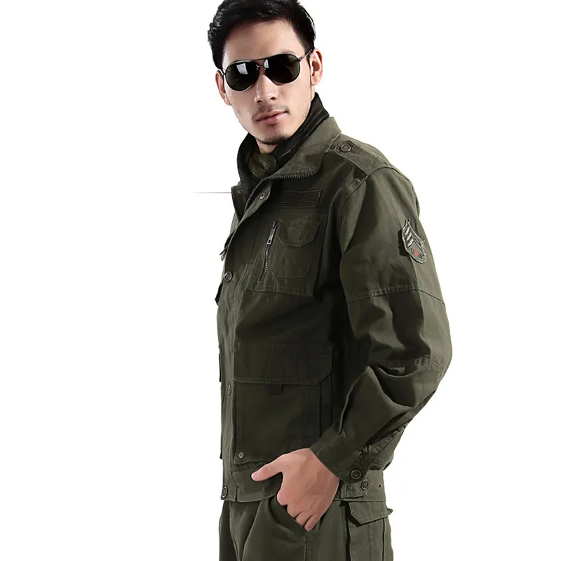 Высококачественная армейская Военная Униформа Ma1 армейский зеленый пиджак в