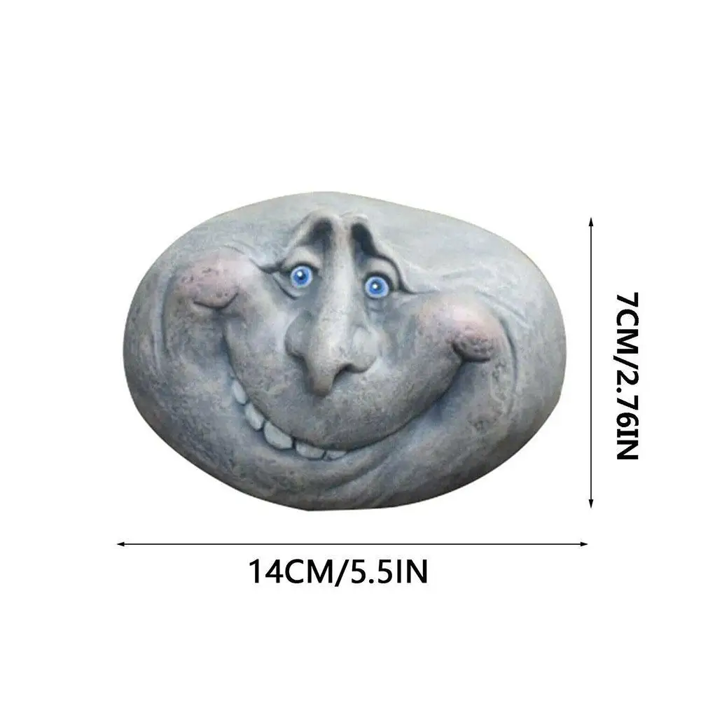 

Funny Rock-Face Garden/Yard Art Sculpture Resin Sculptures Mystical Garden Stone Garden Decoration Outdoor Tuin Decor Statue