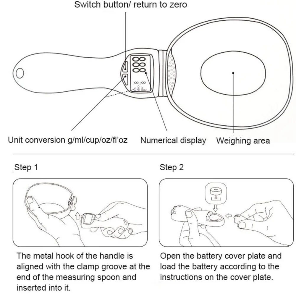 

800g/1g Pet Food Scale Cup For Dog Cat Feeding Bowl Kitchen Scale Spoon Measuring Scoop Cup Portable With Led Display