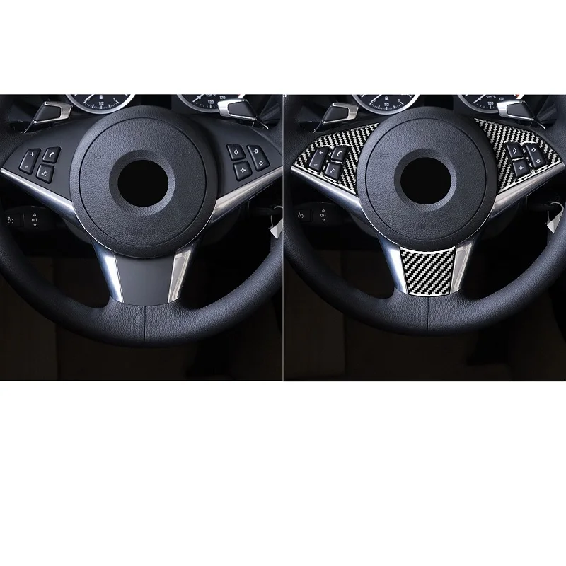 Наклейки из углеродного волокна 3 шт. кнопки на руль переключатель рамка