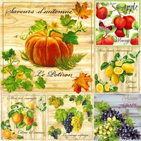 5d diy diamond painting scenery cross stitch full square round drill oil painted fruit diamond embroidery manual home decor gift