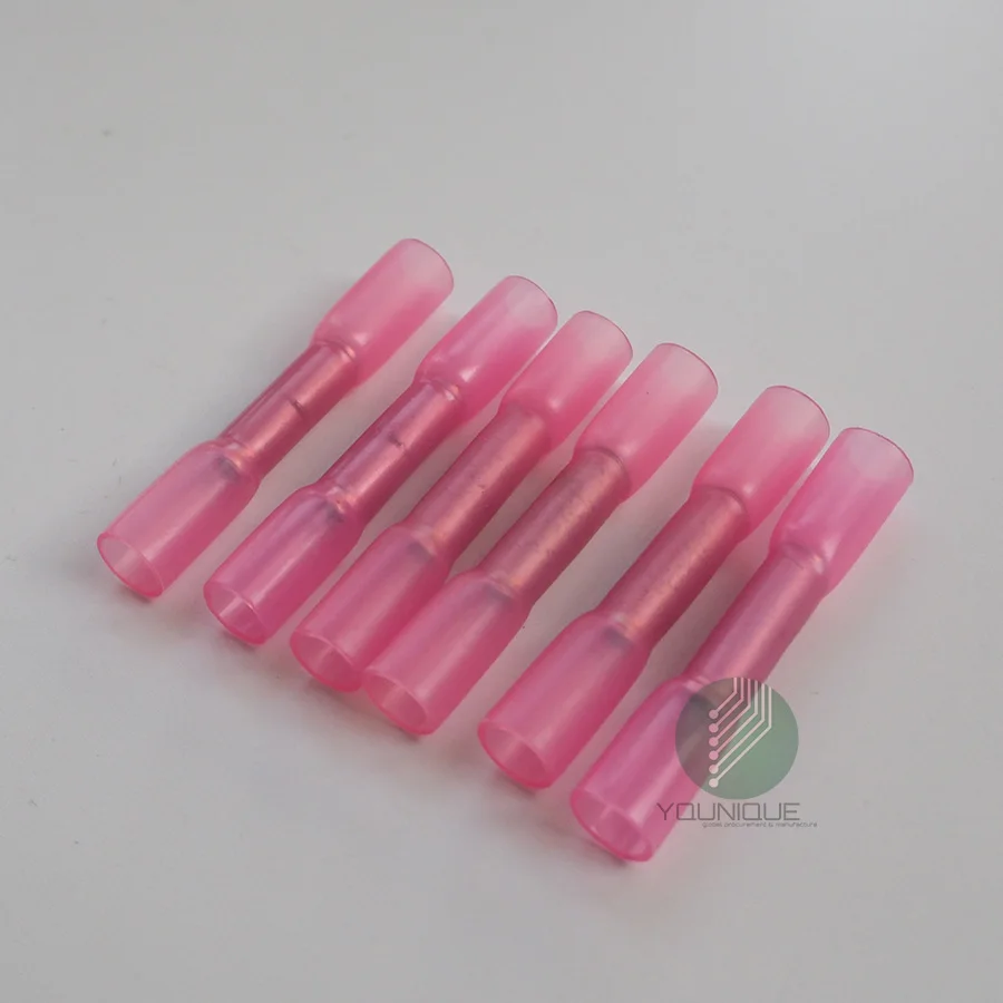 BHT1.25 красный 0 5 1 мм2 22 18 AWG бесшовный Тип цилиндра и медный базовый материал