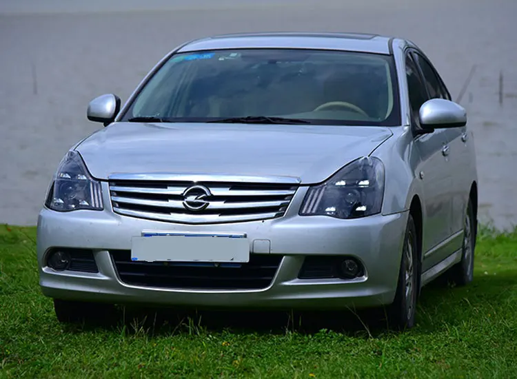 2 шт. автомобильный стиль светодиодный фары для Nissan Sentra 08-19 для Sentra Головной фонарь светодиодный DRL Объектив двойной луч H7 HID Xenon bi xenon объектив