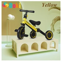 doki toy childrens tricycle 3 in 1 childrens scooter balance bike 1 6 years ride on car 3 wheels non inflatable popular 2022